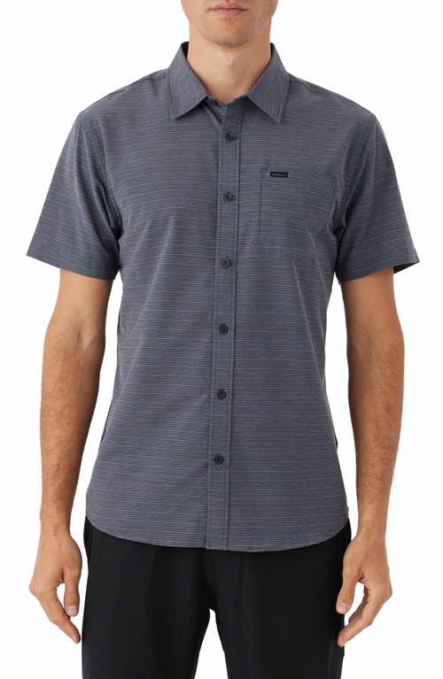 O'neill Trvlr Traverse Stripe Upf 50+ Button-up Shirt In Blue