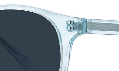 Diff Sawyer 48mm Round Sunglasses In Light Blue