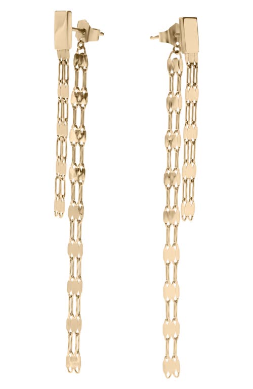 Lana St Barts Front/Back Earrings in Yellow at Nordstrom