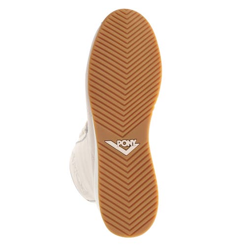 Pony Ko-80 High Classic Sneakers In Whisper White/gum