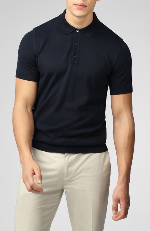 Ben Sherman Signature Polo Sweater Dark Navy at Nordstrom,