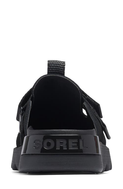 Sorel Viibe Clog In Black/sea Salt