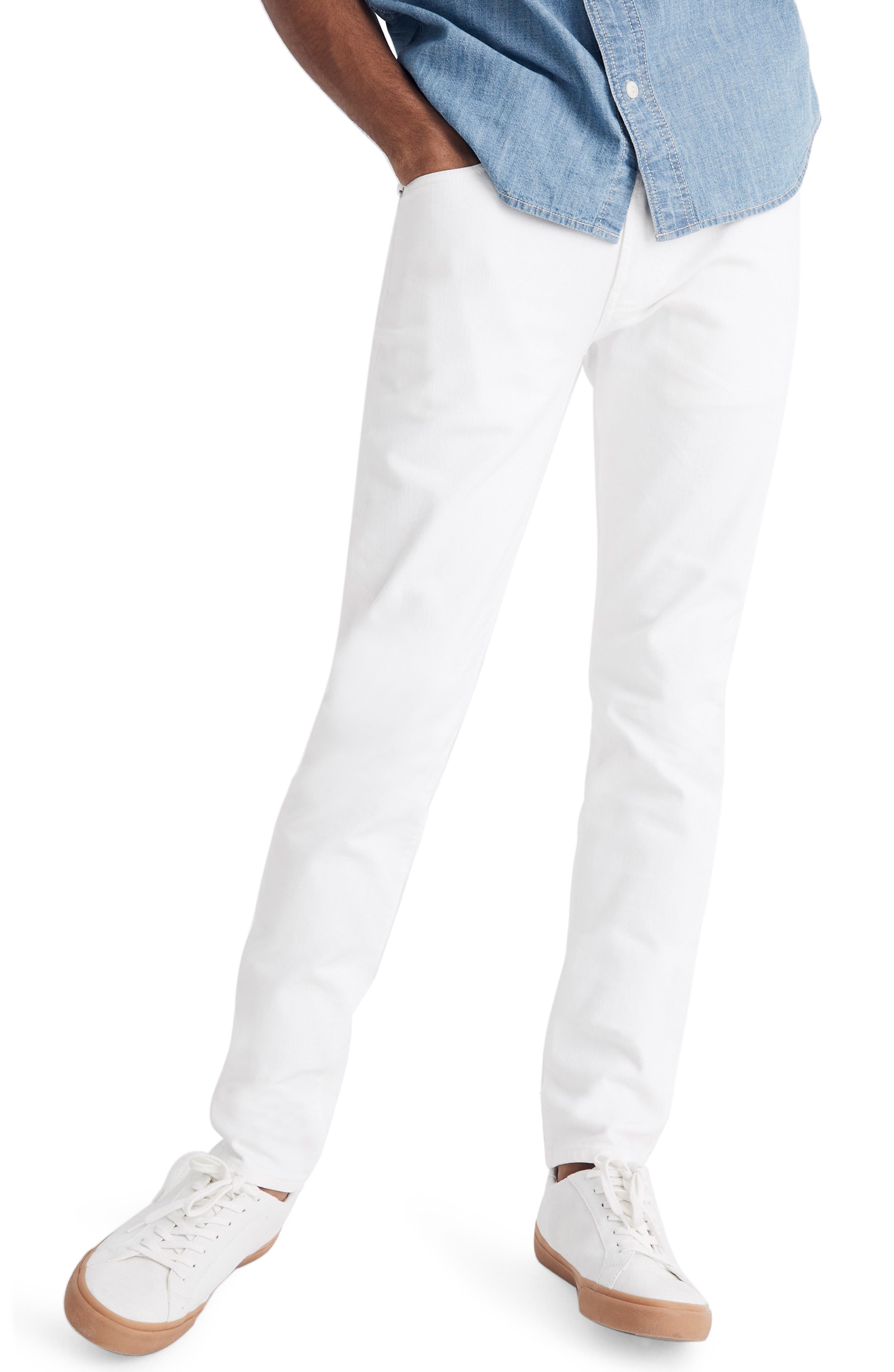 nordstrom madewell white jeans