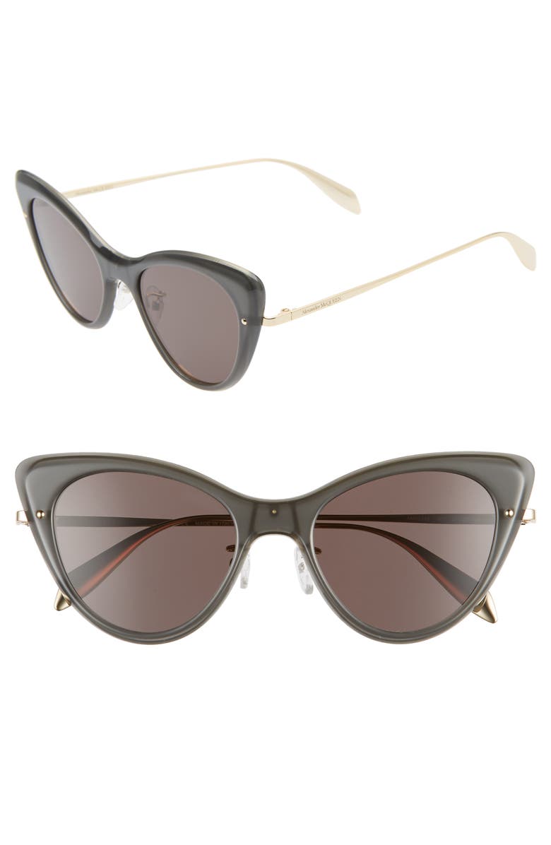 Alexander Mcqueen 51mm Cat Eye Sunglasses Nordstrom