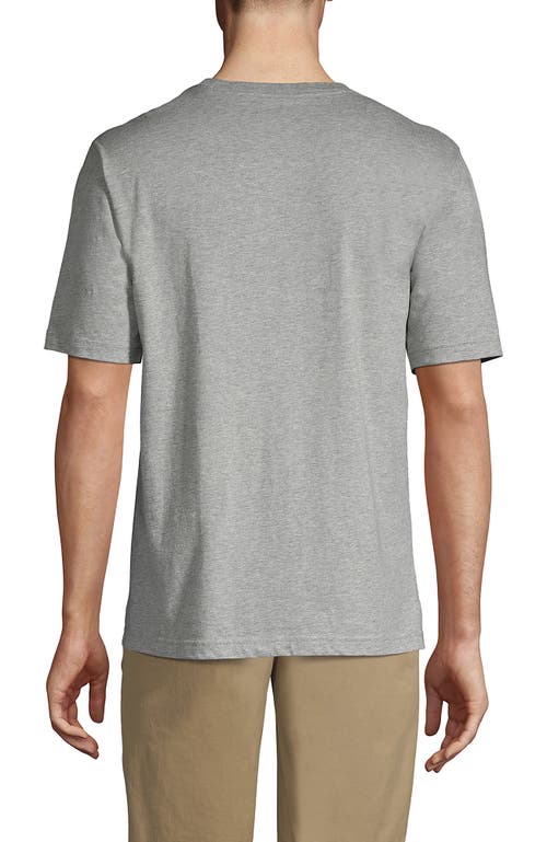 Lands' End Super-t Short Sleeve T-shirt In Gray Heather
