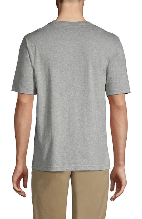 Shop Lands' End Super-t Short Sleeve T-shirt In Gray Heather