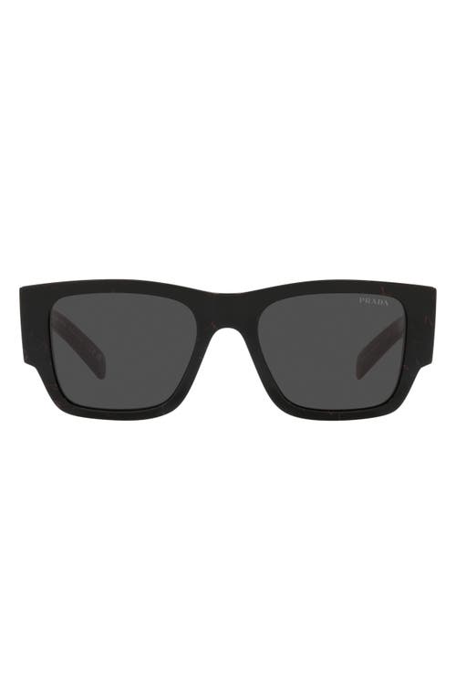 Prada 54mm Square Sunglasses in Dark Grey at Nordstrom