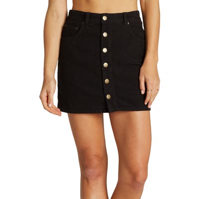 Billabong Good Life Corduroy Miniskirt