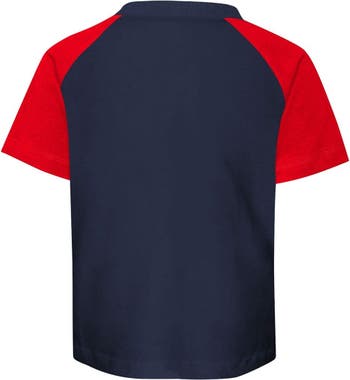 Outerstuff Toddler Navy/Heather Gray St. Louis Cardinals Two-Piece Groundout Baller Raglan T-Shirt & Shorts Set Size: 4T
