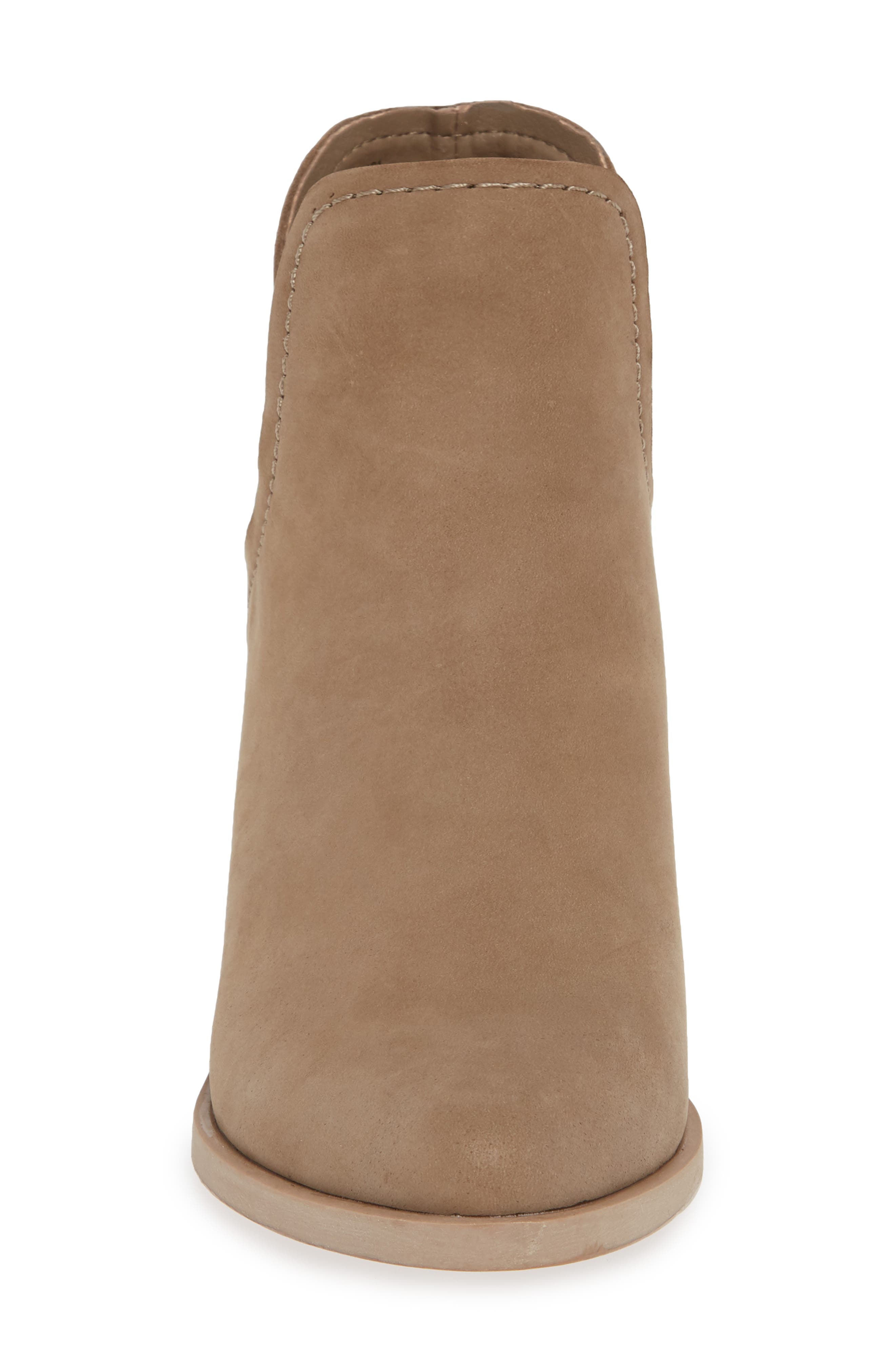 steve madden open side booties