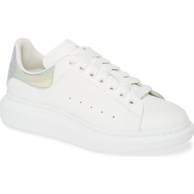 Alexander Mcqueen Oversize Low Top Sneaker, White