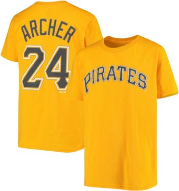 Lids Chris Archer Pittsburgh Pirates Youth Name & Number Team T-Shirt -  Black