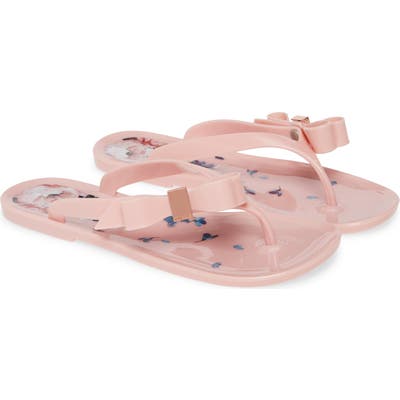 Ted Baker London Suzzip Flip Flop, Pink