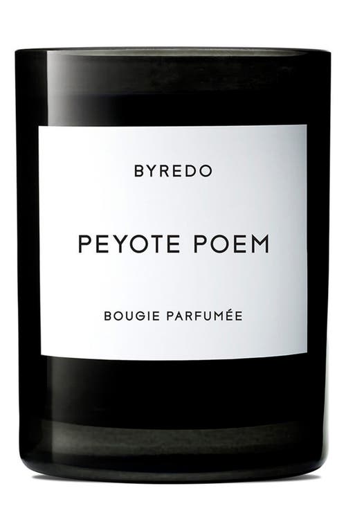 BYREDO Peyote Poem Scented Candle at Nordstrom, Size 8.5 Oz