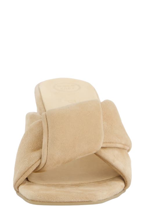Paul Green Womens Criss-cross Leather Block Heel In Dakar Suede