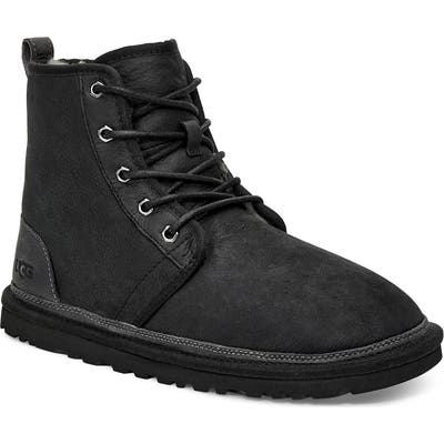 UGG Harkley Lace-Up Boot, Black