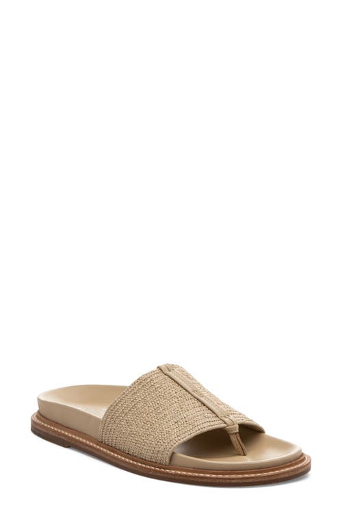 Rafina Slide Sandal in Natural