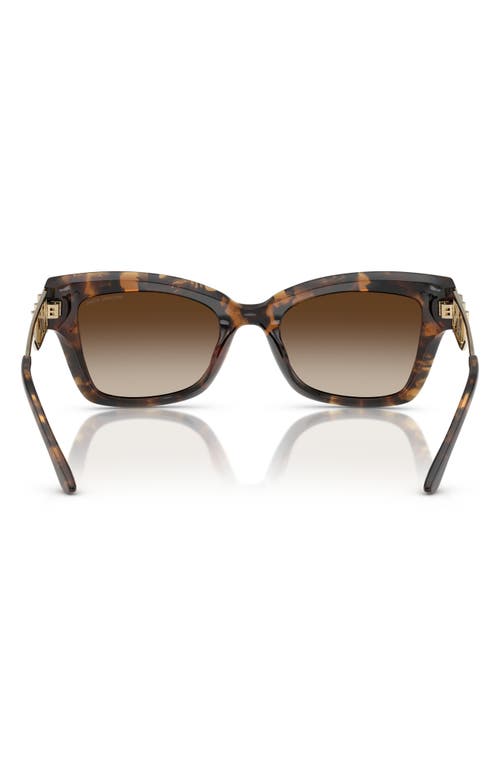 Michael Kors 52mm Square Sunglasses In Dk Tort