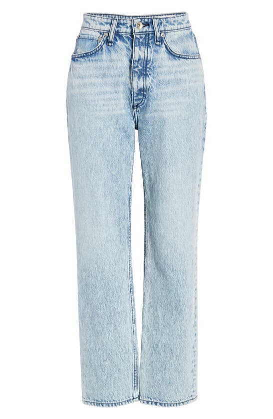 Rag & Bone Alex High Waist Straight Leg Ankle Jeans In Venice