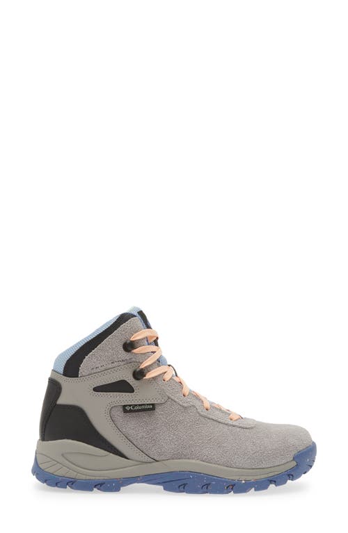 Shop Columbia Newton Ridge Bc Hiking Boot In Titanium/sage Leaf