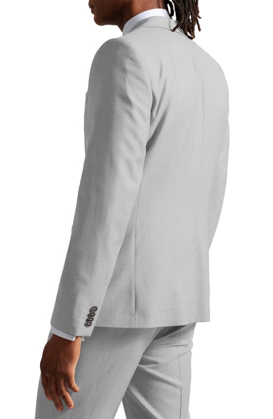 Shop Ted Baker London Slim Fit Wool Sport Coat In Light Grey