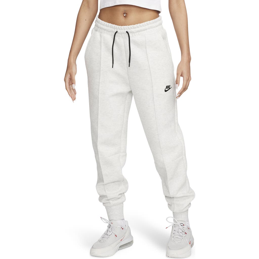 Nike Sportswear Tech Fleece Joggers In White