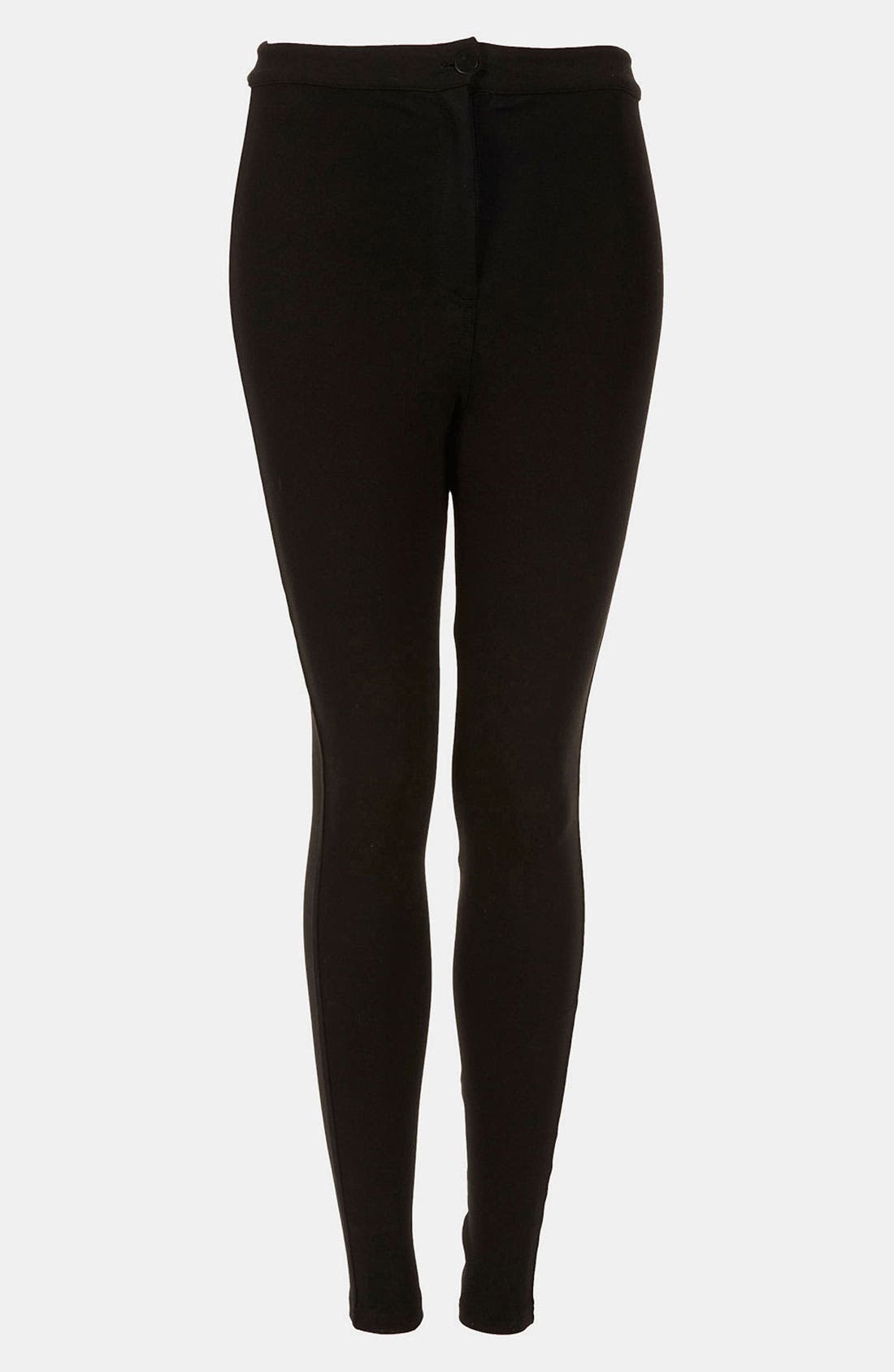 high waist ponte skinny pant