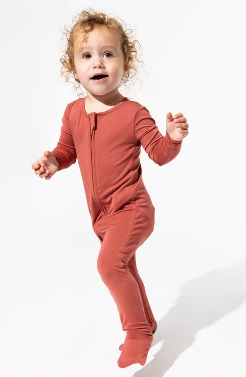 Shop Bellabu Bear Convertible Fitted One-piece Pajamas In Red