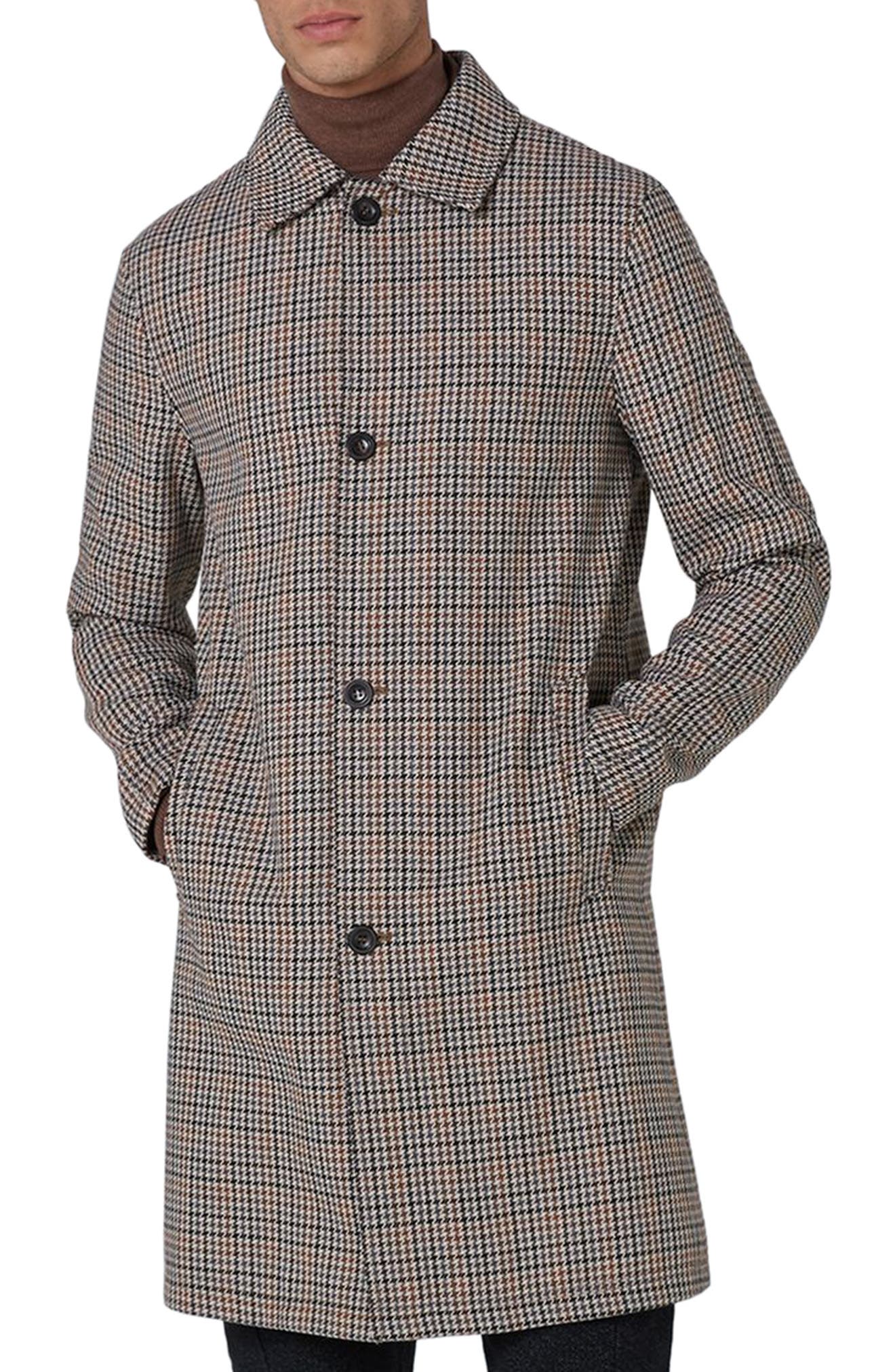 houndstooth topcoat