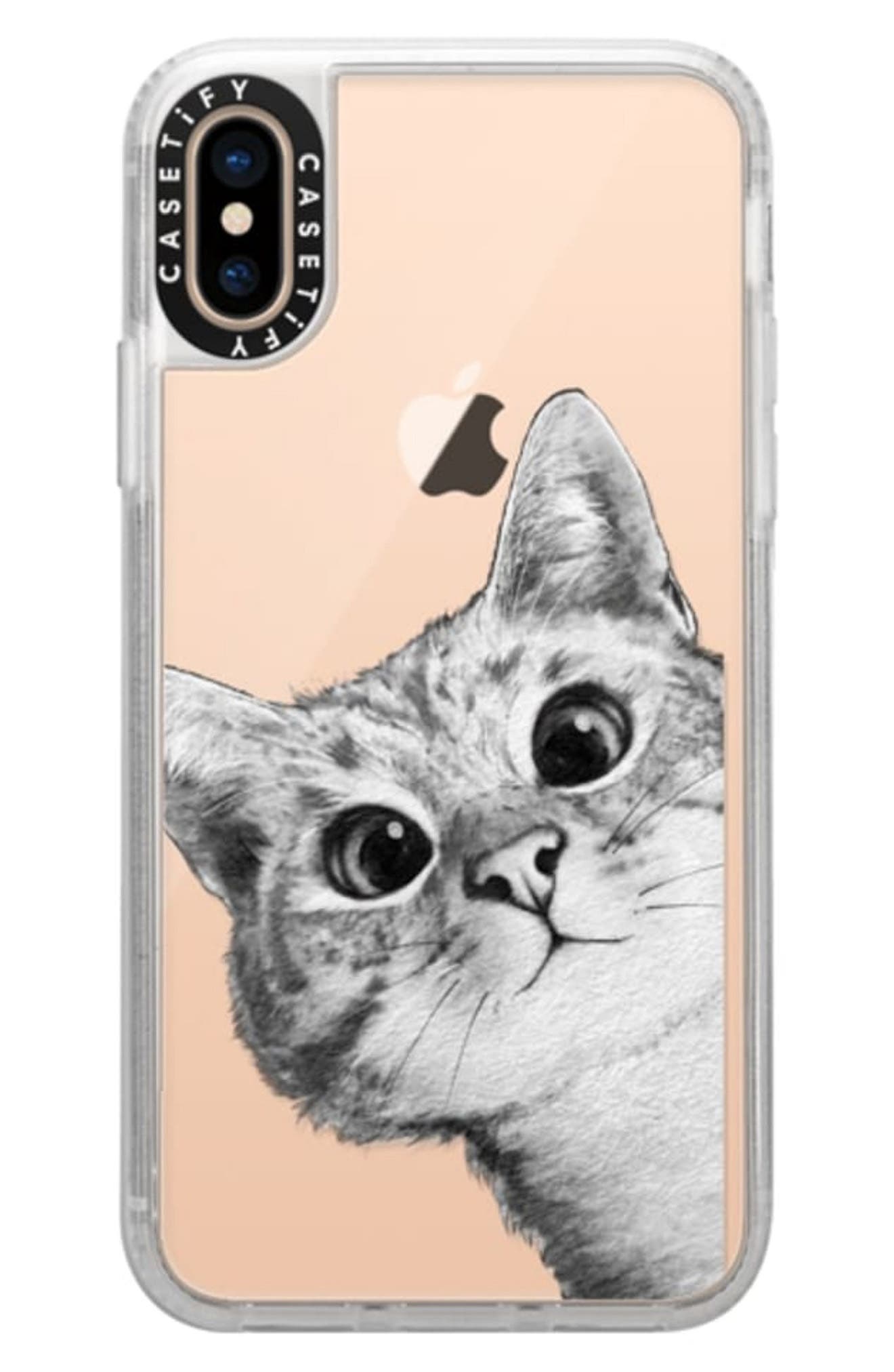 Casetify Peekaboo Cat iPhone Xs, X Max & XR Case Nordstrom
