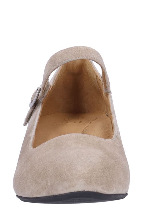 Shop L'amour Des Pieds Katriel Mary Jane Pump In Taupe