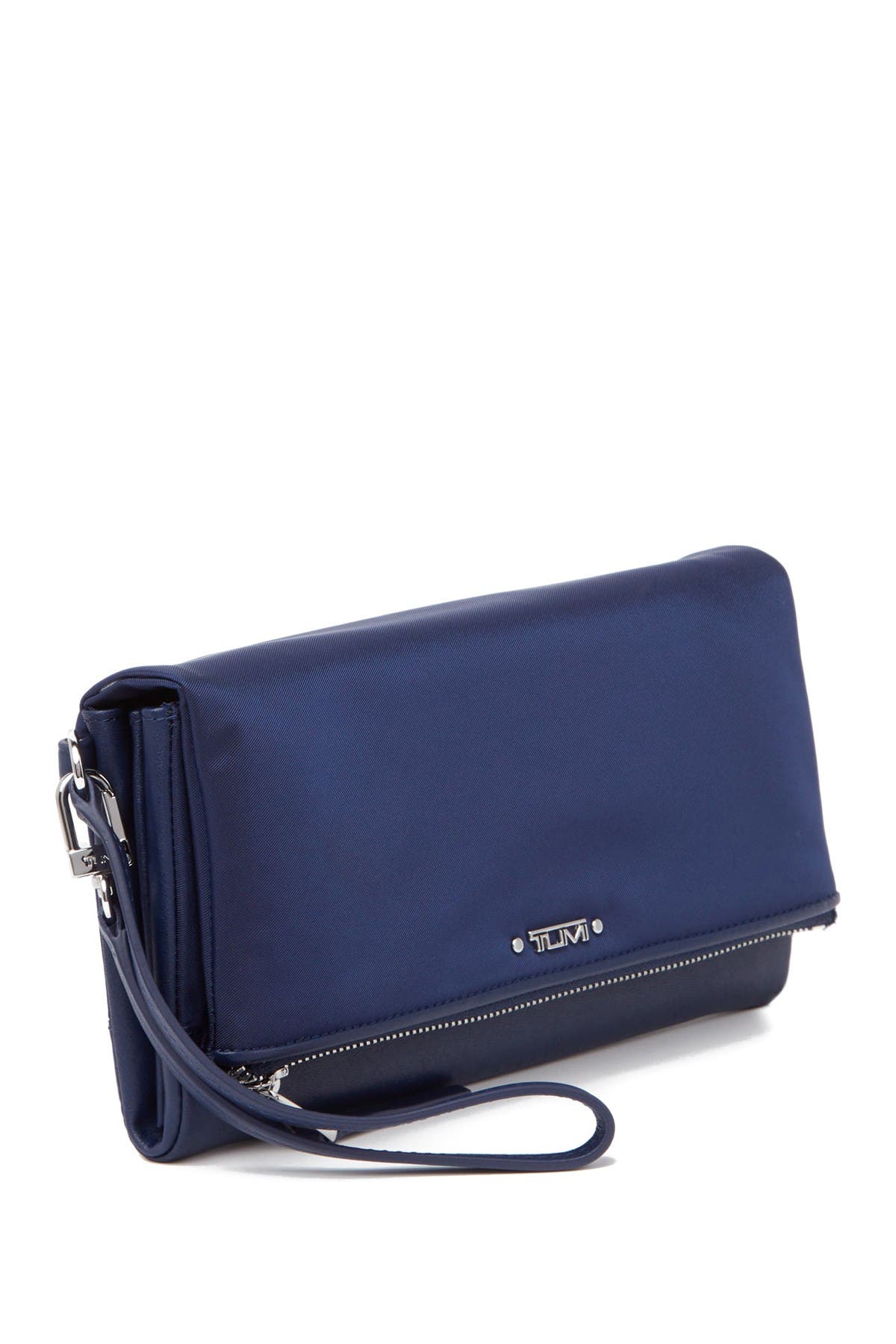 tumi wristlet wallet