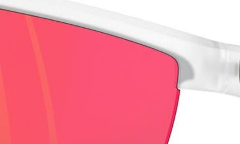 Scuderia Ferrari 140mm Shield Sunglasses In Opal Grey