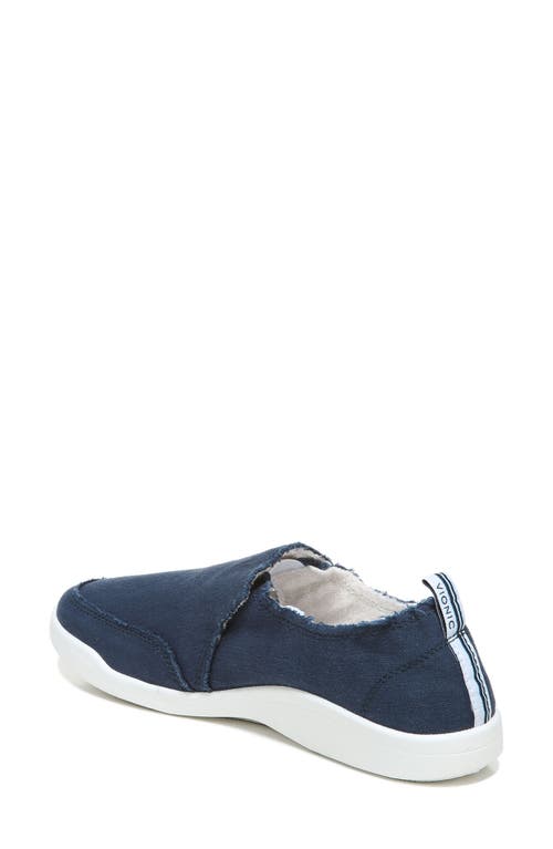 Shop Vionic Beach Collection Malibu Slip-on Sneaker In Navy/navy