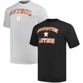 Men's Pleasures Gray Houston Astros Team T-Shirt Size: Small