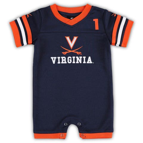 Girls Infant Colosseum Navy/Heather Gray West Virginia