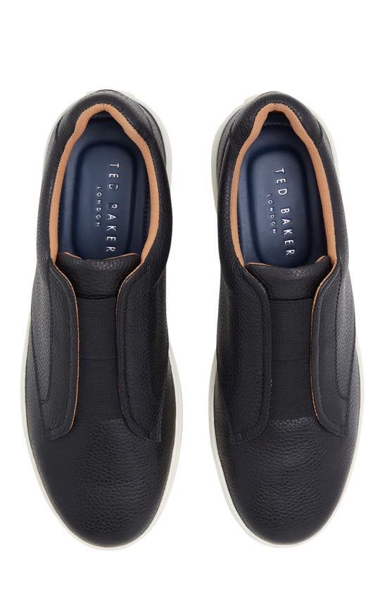 Shop Ted Baker Brenton Slip-on Sneaker In Black