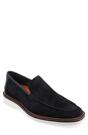 Shop Thomas & Vine Gaylon Tru Comfort Slip-on In Navy