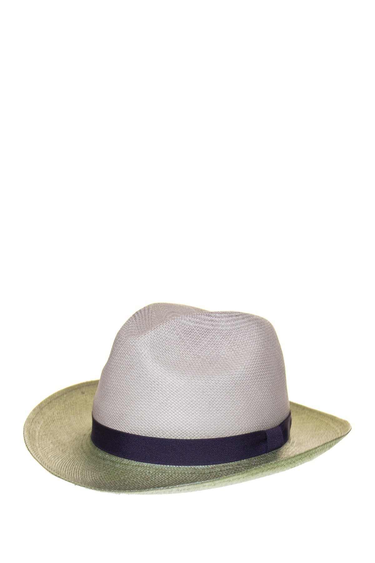Frye Feline Panama Fedora Hat In Olive 