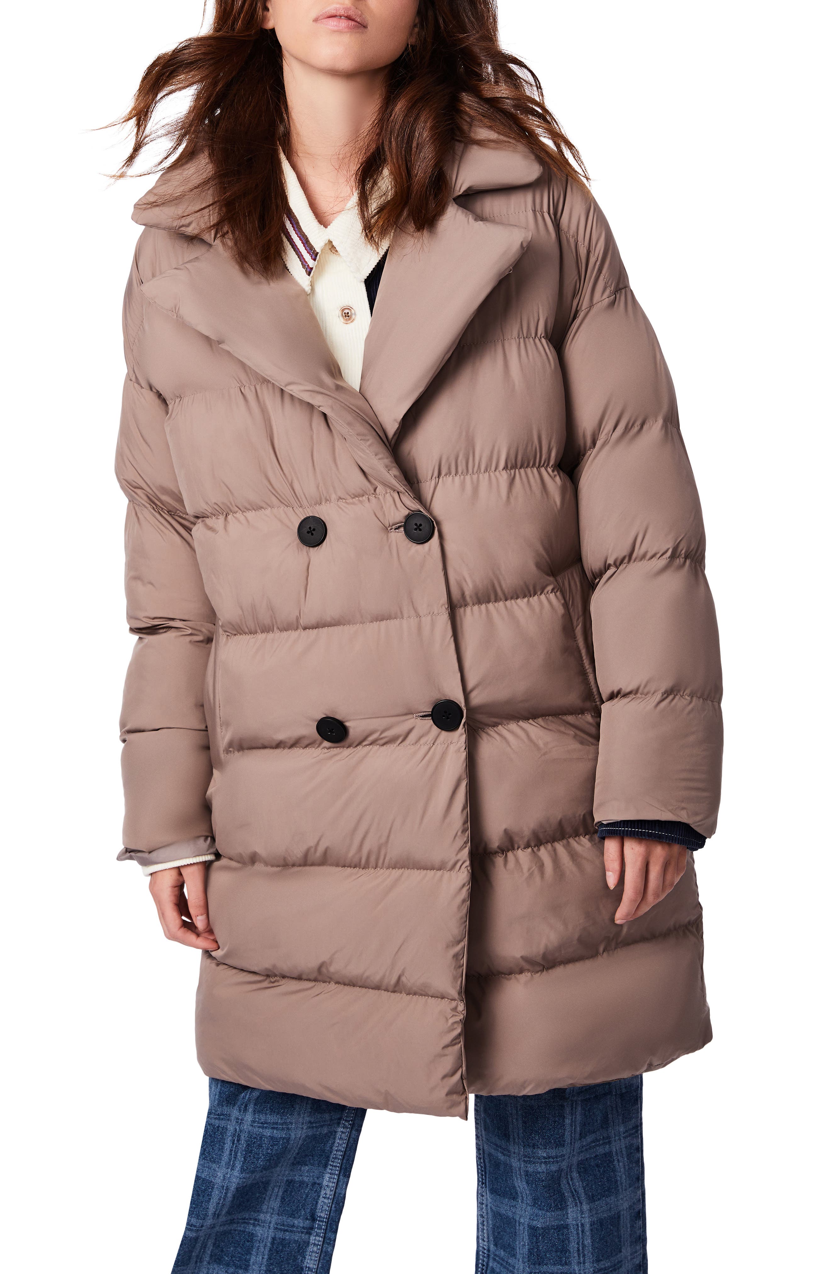 all saints vrai puffer coat