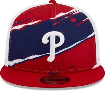 Philadelphia Phillies New Era Band 9FIFTY Snapback Hat - Gray/Red