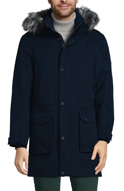 Lands' End Expedition Winter Parka In Radiant Navy