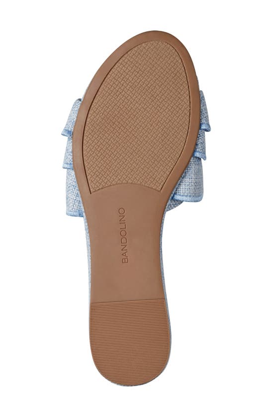 Shop Bandolino Kaisley Slide Sandal In Light Blue