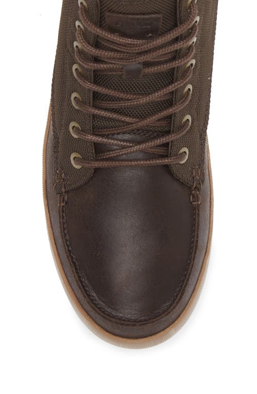 Shop Olukai Mōlina Water Repellent Boot In Dark Wood/dark Wood