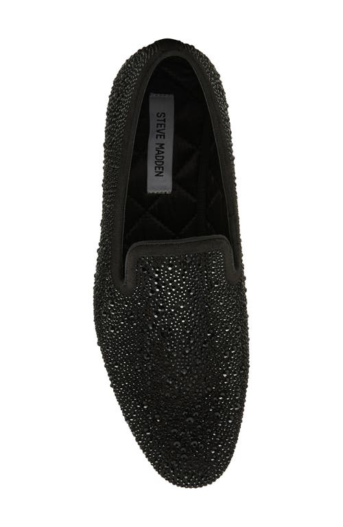 Steve Madden Men's Cashh Smoking Slipper In Black