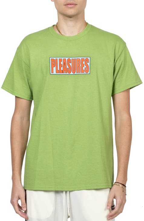 Men's Pleasures Green Los Angeles Angels Repurpose T-Shirt Size: Medium