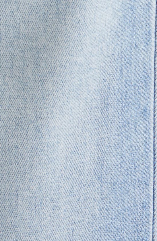 Hidden Jeans Double Crossover High Waist Wide Leg Jeans In Medium Wash