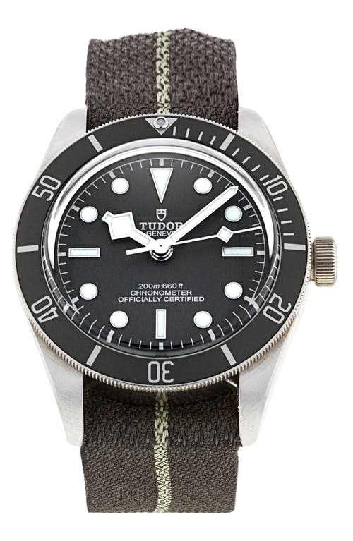 Tudor Preowned Black Bay 58 Fabric Strap Watch