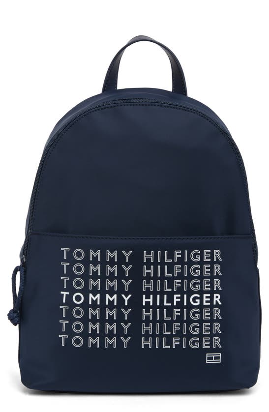 Tommy Hilfiger Hayley Ii Medium Dome Backpack In Tommy Navy  display picture 1