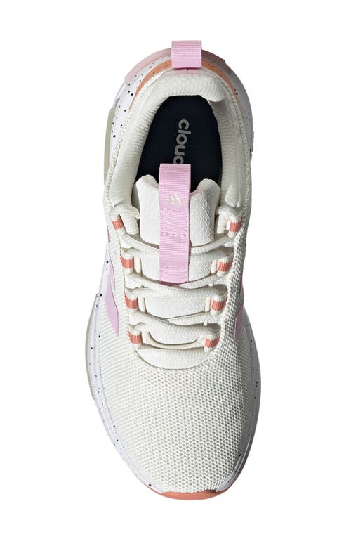 Adidas Originals Adidas Racer Tr23 Running Sneaker In White/orchid/beige